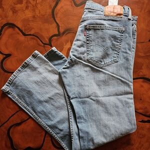 Levi's 527 33/30 Light Blue Denim Jeans